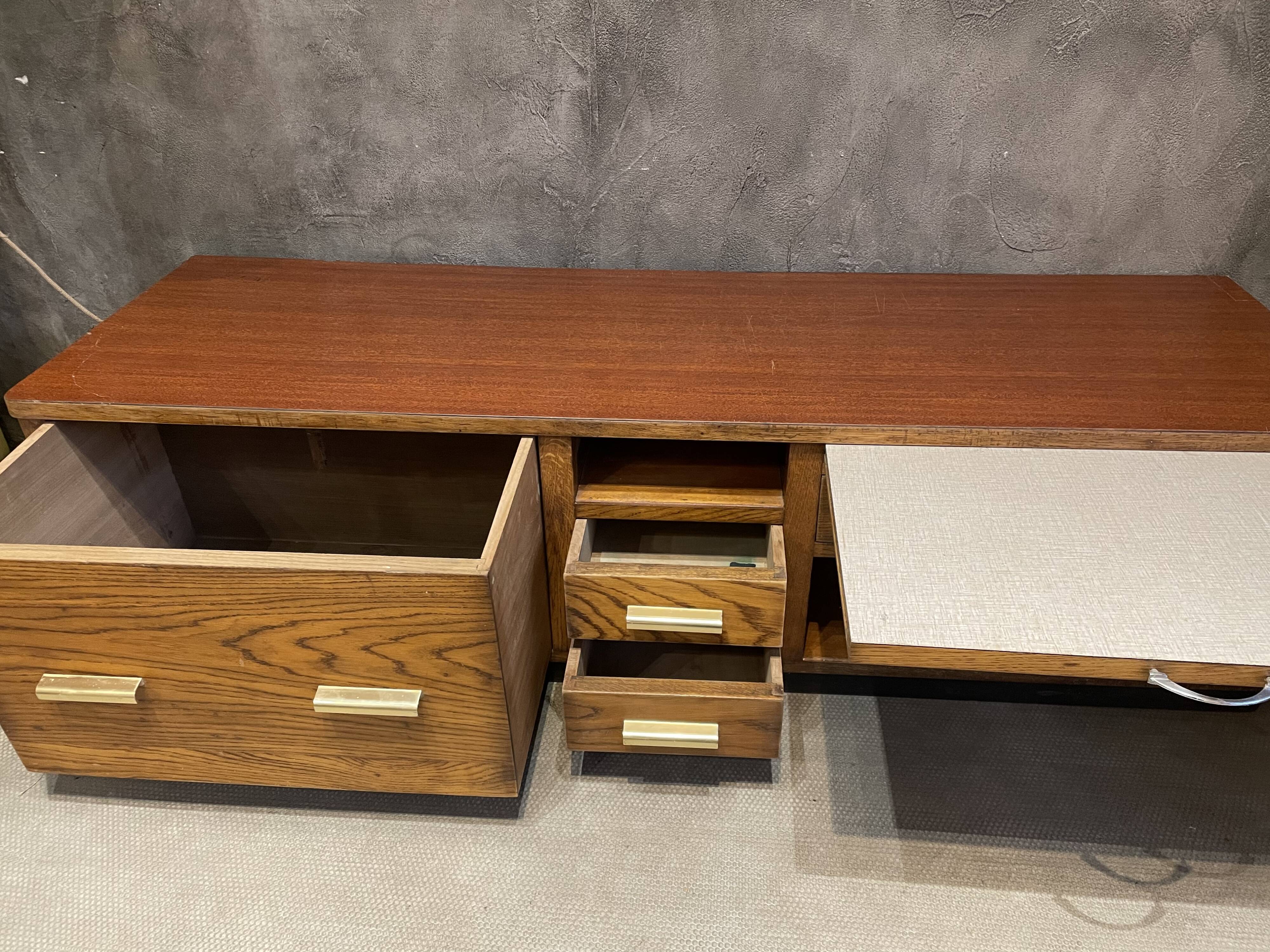 Vintage Formica low cabinet