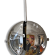 Suspension Type "Oeil" en metal Chrome vers 1970