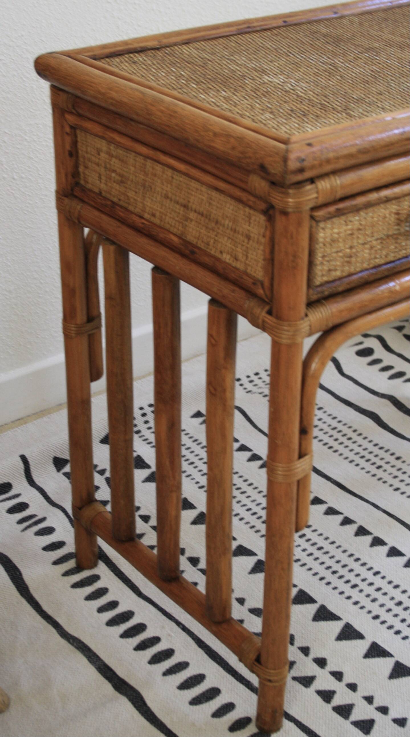 Dressing table or rattan desk