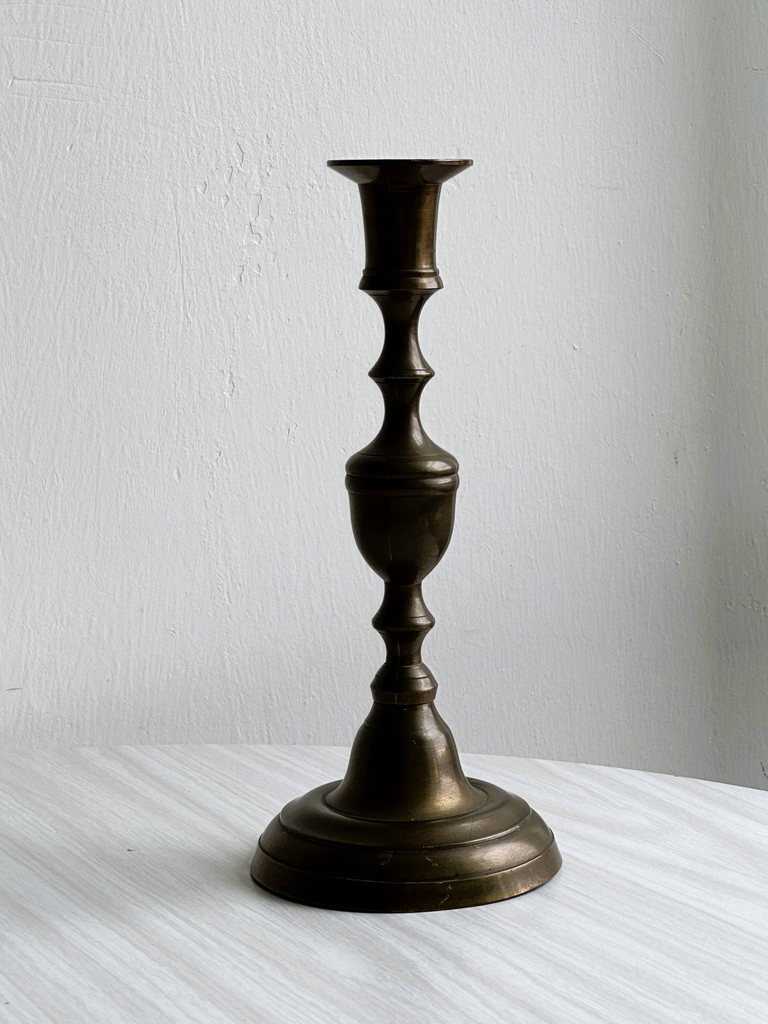 2 candlesticks, brass candlesticks, candle holders.