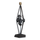 Vintage wrought iron lamp, table lamp, ironwork, lamp