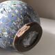 Gerbino vallauris mixed-earth vase
