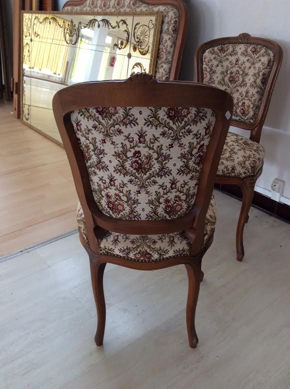 2 upholstered chairs