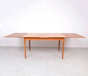 Extendable dining table by AR Møbler, 1960s