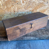 Antique Writing Desk Set Vintage Wooden Storage Box #D89