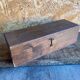 Antique Writing Desk Set Vintage Wooden Storage Box #D89
