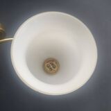 Large wall sconces torch style from the 1950s.