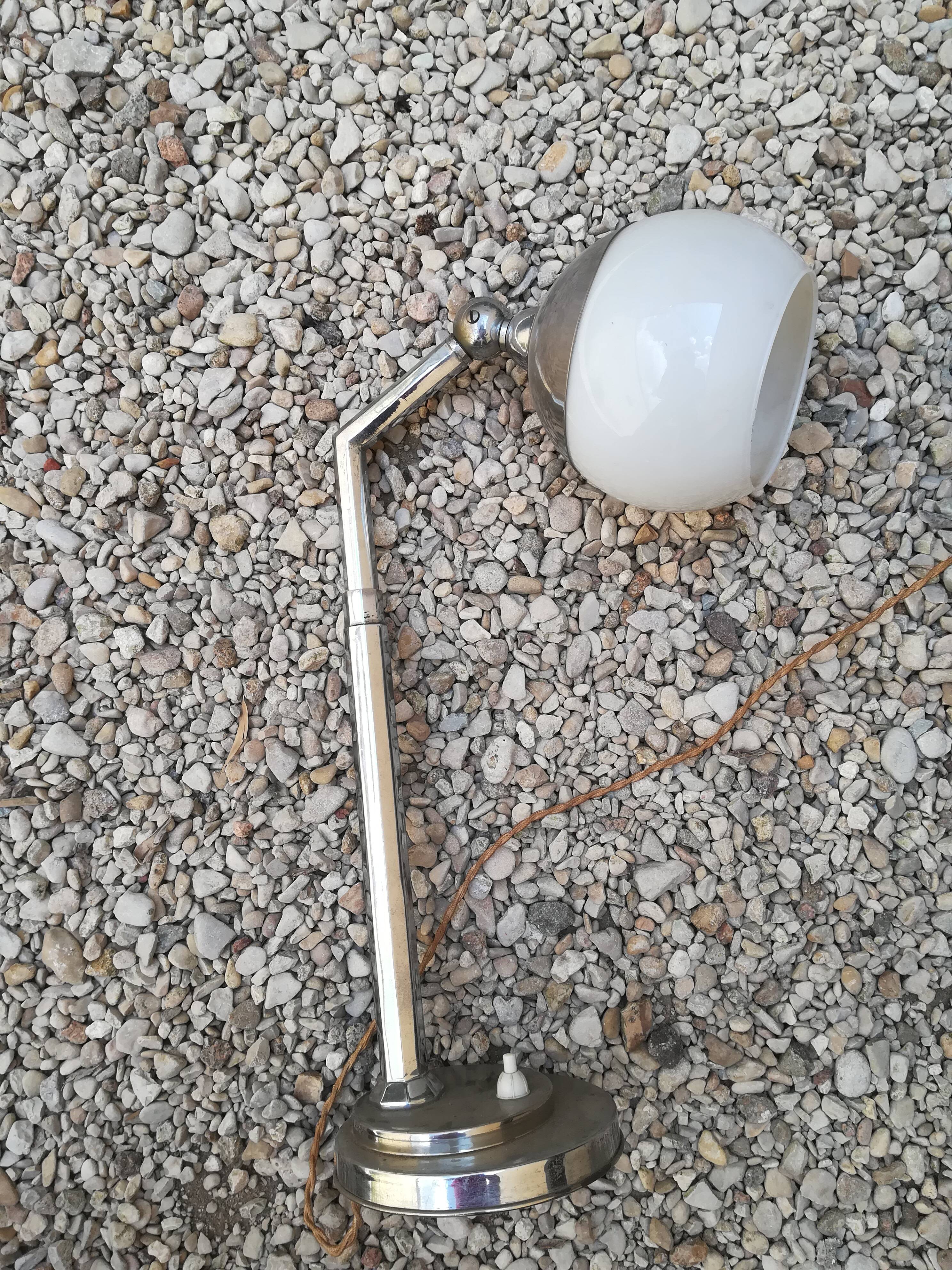 Telescopic lamp chrome