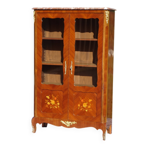 Bibliothèque Louis XV - bois rose