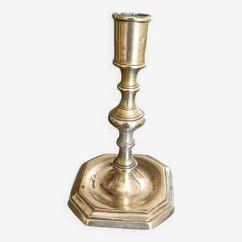 Louis XIII candle holder in bronze