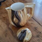 Ceramic coffee pot in the style of Grand Jean Jourdan