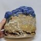 Ceramic pottery vase in relief signed angilella