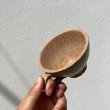 4 vintage stoneware cups