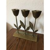 Art Deco tulip candlestick