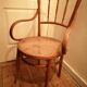 Fauteuil canné