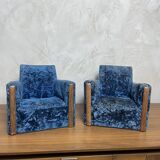 Pair of master's armchairs