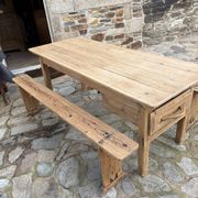 Old farmhouse table