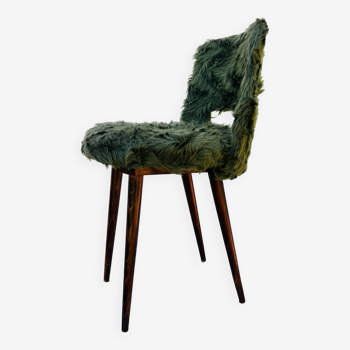Original 70s green moumoute chair