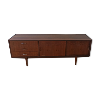 Modernist long sideboard of the 1970s