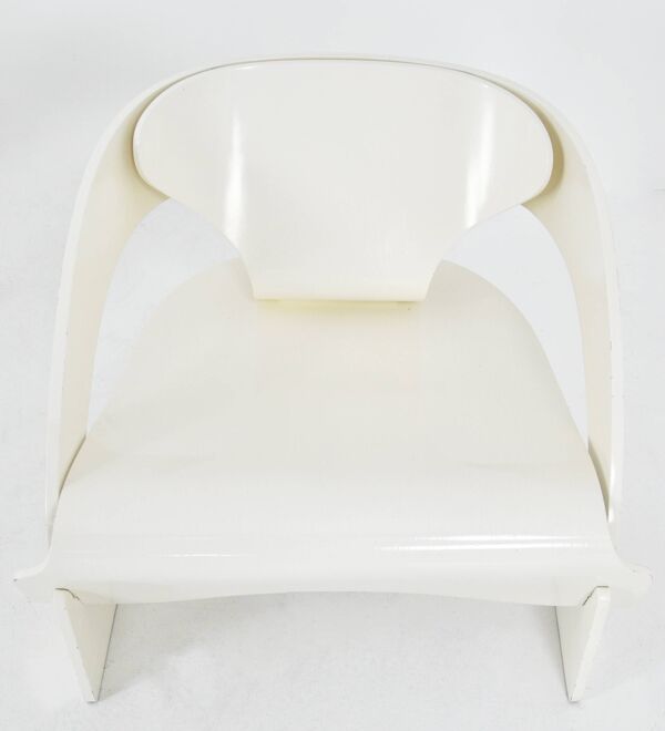 Paire de Fauteuils Model 4801 par Joe Colombo pour Kartell, 1960s