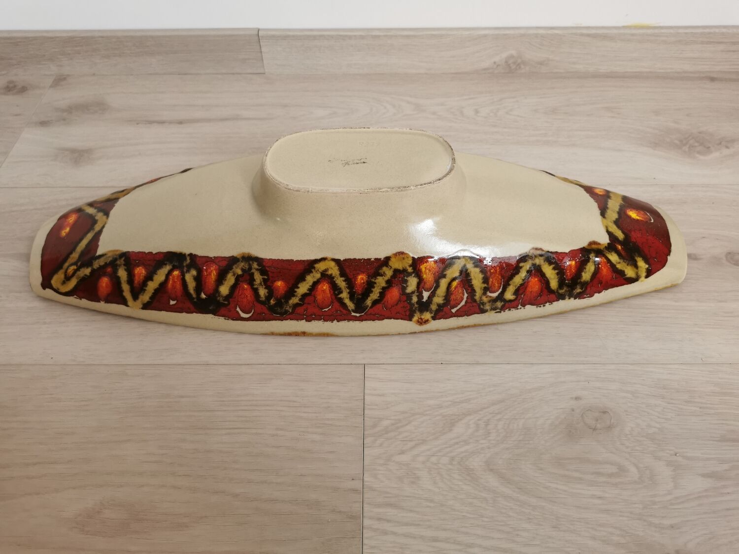 Long ceramic bowl, Saint Clément