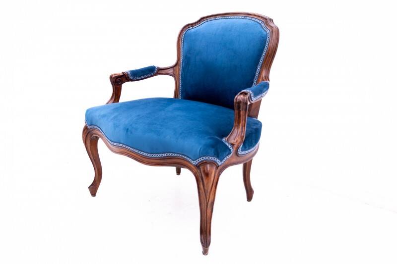 Louis XVI style armchair, France, ca. 1920 after renovation