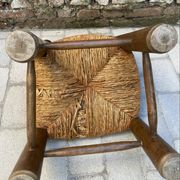 Paire de chaises brutalistes attribuées à Charles Dudouyt