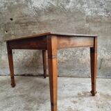 Antique oak table office table or kitchen table