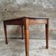 Table de bureau en chêne antique ou table de cuisine