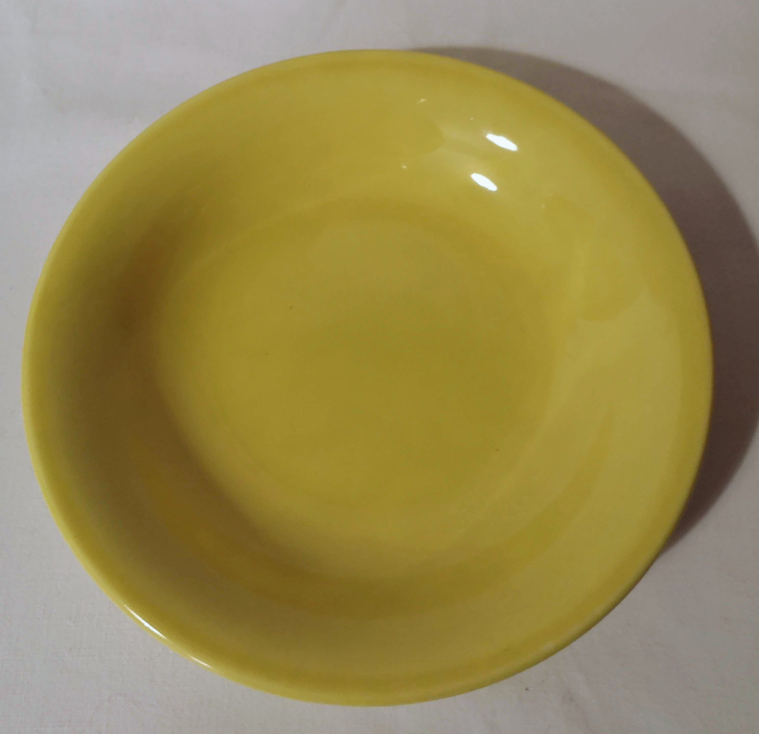 Lot 6 hollow plates Digoin Sarreguemines vintage