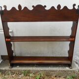 Rustic wooden shelf