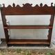 Rustic wooden shelf