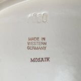 West German mosaic bowl, 1960s