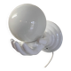 Ceramic and opaline wall lamp - 70's