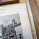 Gravure Vintage Dijon, la maison des Cariatides. 1881