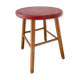 Vintage wooden stool from the 50s