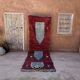 Tapis Marocain Boujad rouge - 110 x 323 cm