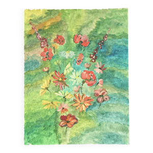 Tableau composition florale