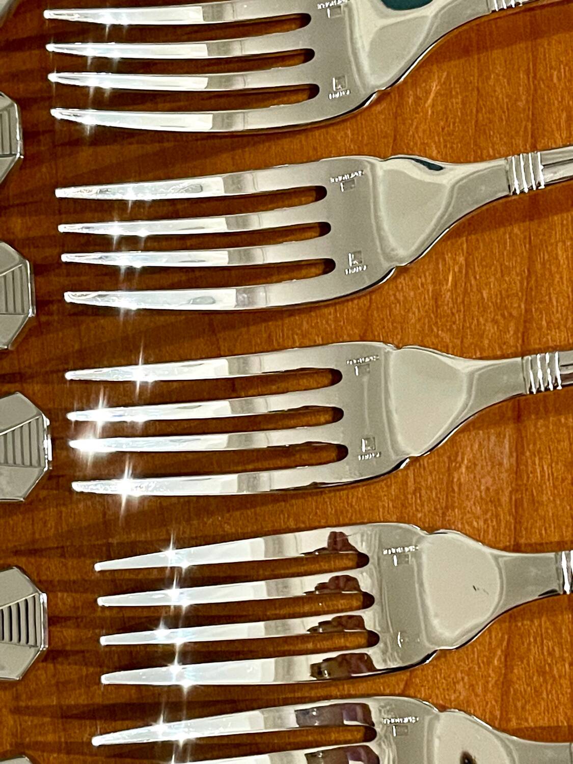 Christofle Atlantide, fish cutlery, 12 pieces, very good condition