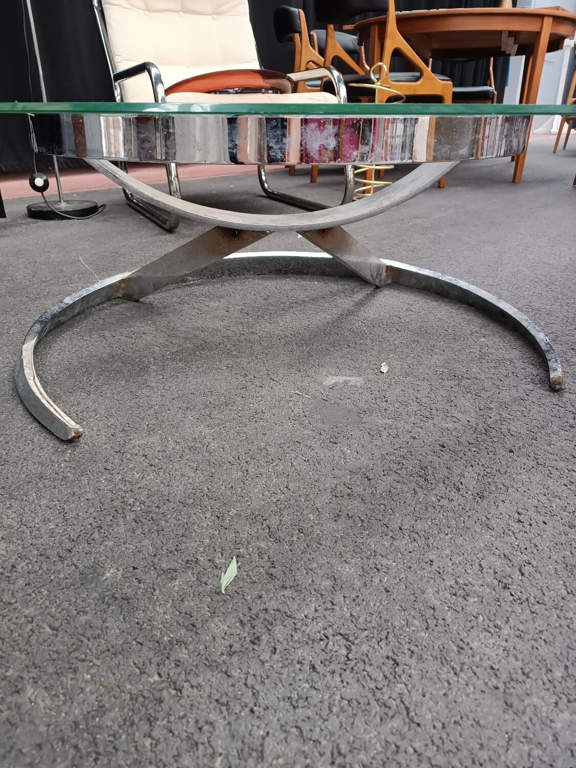 Euro International Steel furniture brand table Belgium