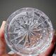 Small cut crystal jewellery box, Czechoslovakia, vintage 1980-2000