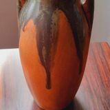 art deco vase in sandstone 1930 Denbac.