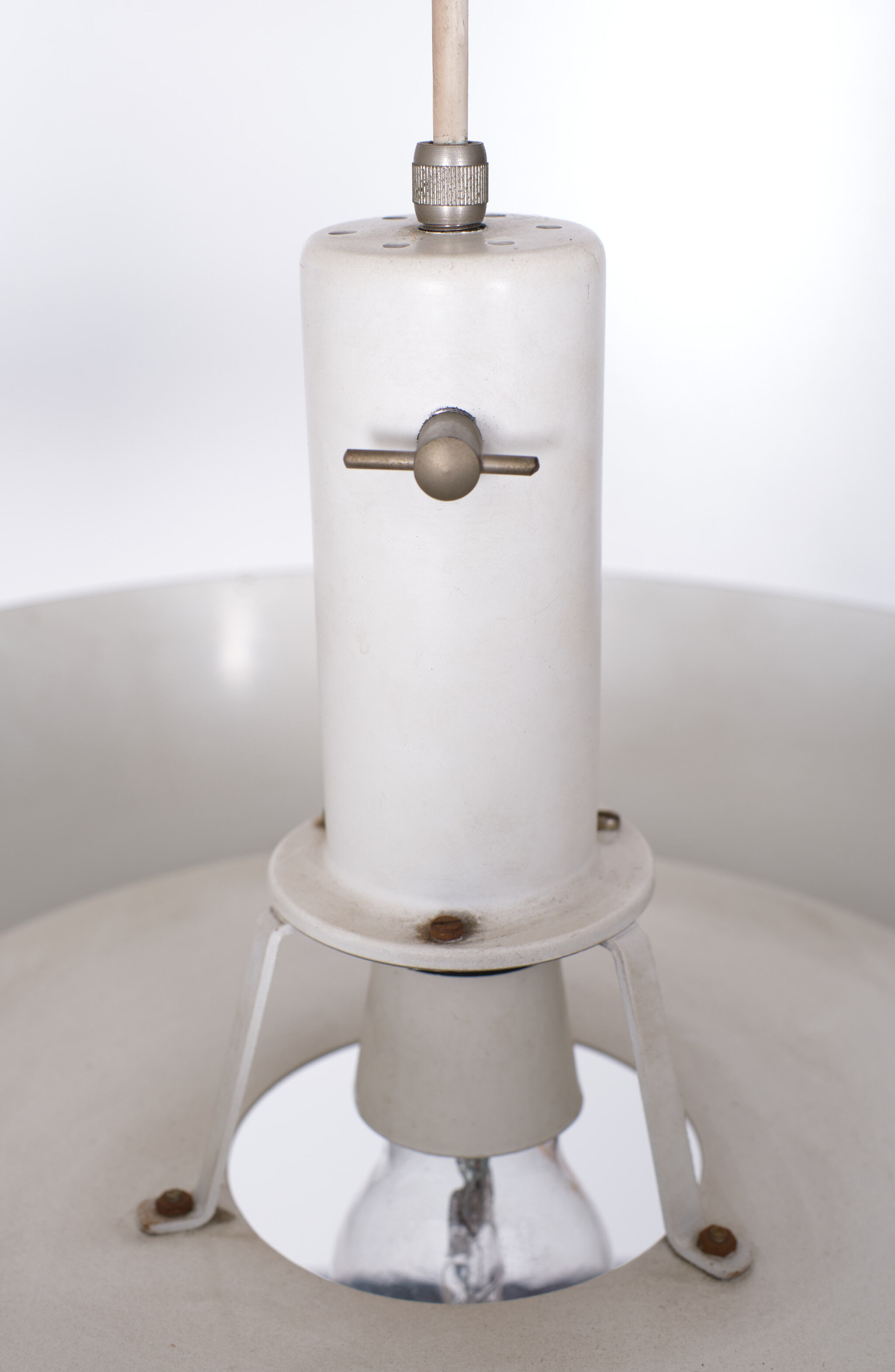 Metal Chandelier Anvia Holland 1960s J M Hoogervorst