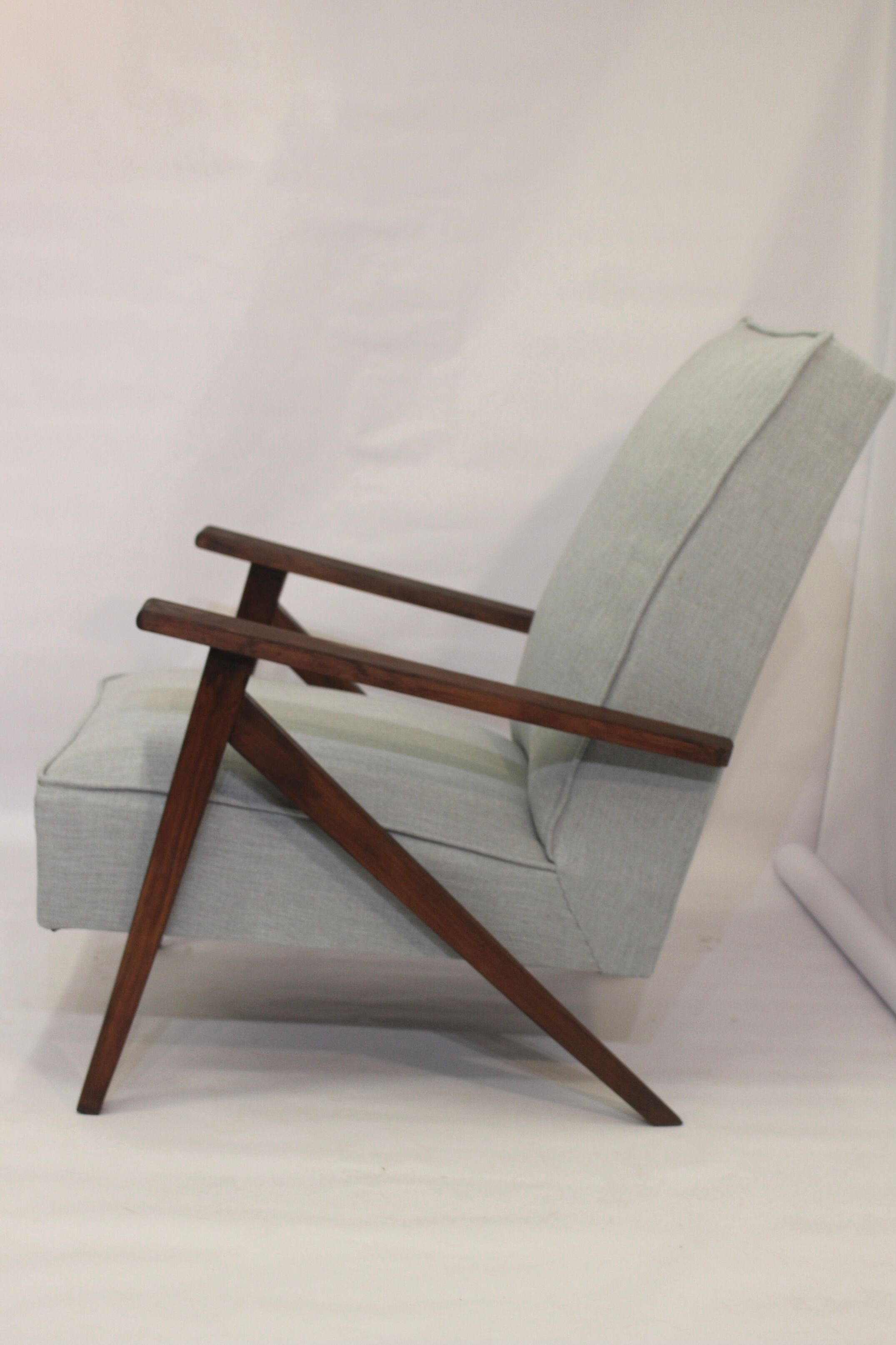 Scandinavian armchair in beech 60s