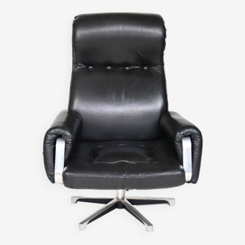 Fauteuil en cuir de Eric Sigfrid Persson