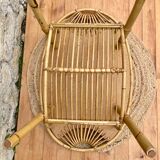 Rattan coffee table