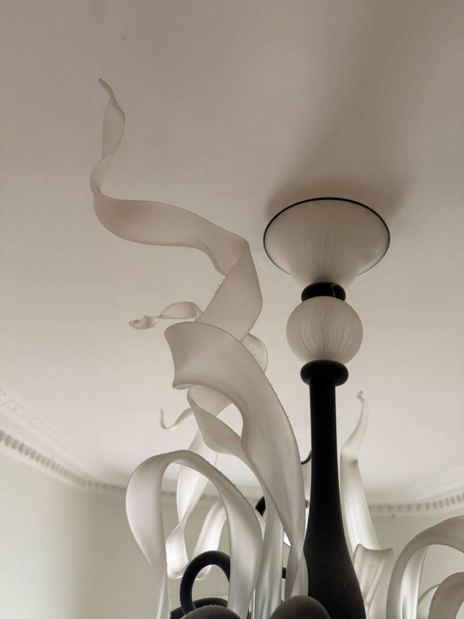 Lustre murano - moderne design - superbe - LED couleur chaude