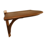Wooden corner shelf