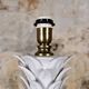 Large ceramic pineapple lamp base, Italy, 1980s