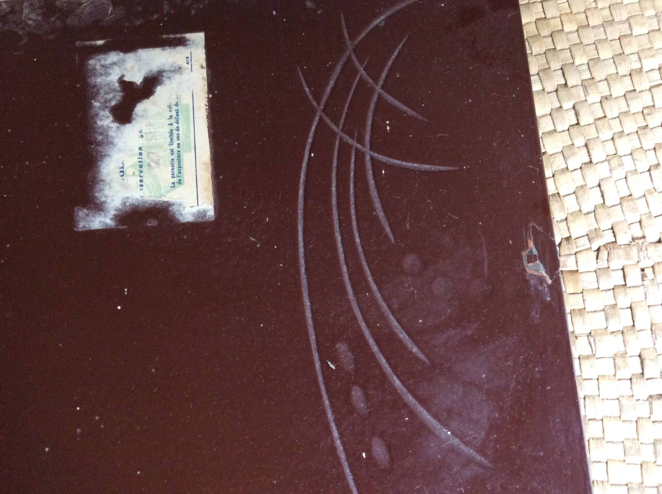 Mirror art deco  60x42cm